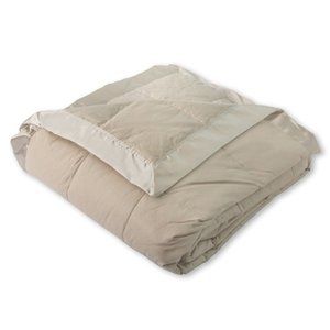 Hypoallergenic Down Blanket Light Khaki KING NWOT